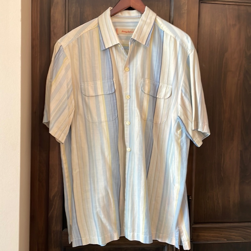 Men’s short sleeve Tommy Bahama button down